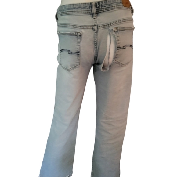 Lee Jeans Heavily Distressed Blue 12M - Picture 2 of 8